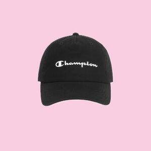 CHAMPION SCRIPT DAD ADJUSTABLE BASEBALL CAP OSFA